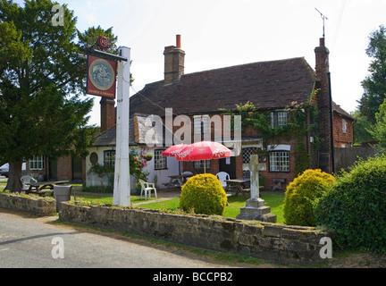 George and Dragon pub at Dragon's Green, West Sussex, UK Stock Photo