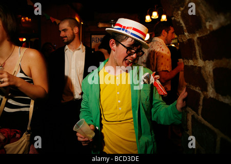 2009 Rock N Roll Prom at the Blue Bird in Bloomington Indiana Stock Photo