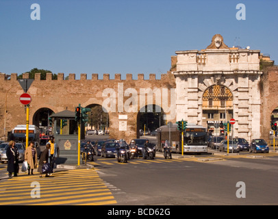 Porta San Giovanni Rome Italy Stock Photo