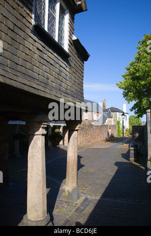 Ramparts Walk Totnes Devon England Stock Photo