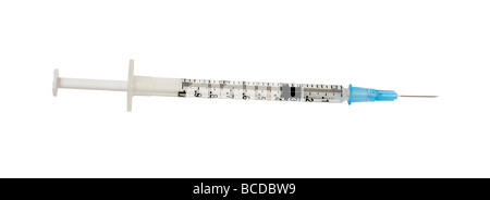Medical syringe Stock Photo