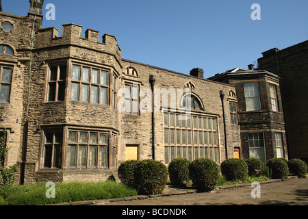 Bolling Hall Bradford Yorkshire england UK is one of the oldest buildings in the city a manorial residence Grade 1listed Stock Photo