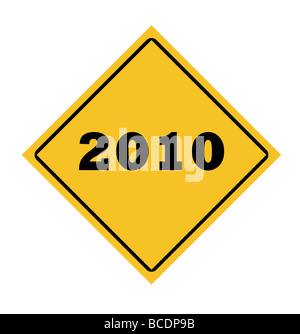 New Year sign isolated on white Stock Photo - Alamy