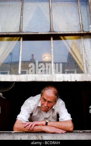 Being old in the capital Stock Photo