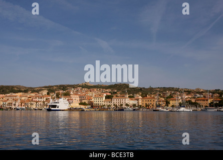 La Maddalena town on La Maddalena island, Sardinia, Italy Stock Photo