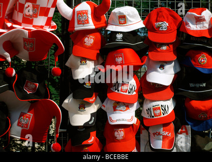 Poland Krakow souvenirs hat Stock Photo
