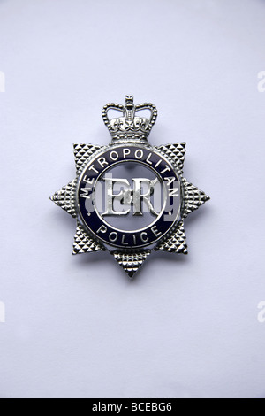 London Metropolitan Police Badge Stock Photo