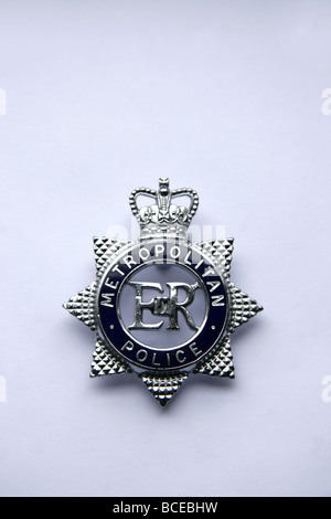 London Metropolitan Police Badge Stock Photo