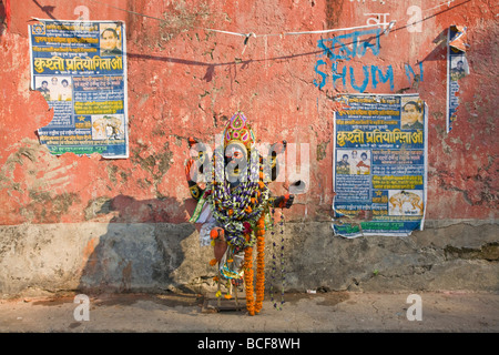 India, West Bengal, Kolkata, Calcutta, shrine Stock Photo