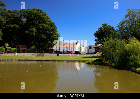 Wold Newton Village East Riding of Yorkshire Stock Photo