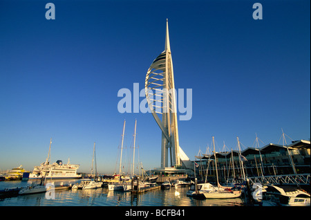 England, Hampshire, Portsmouth, Spinnaker Tower Stock Photo