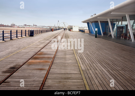 Southport Pier and Pavilion Stock Photo