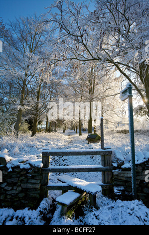 Winter England Rural a Winter rural landscape in Leicestershire Stock Photo - Alamy