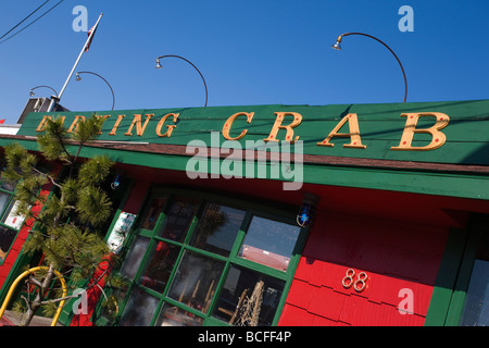 USA, Massachusetts, Boston, Waterfront, Barking Crab Restaurant Stock Photo