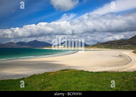 Seilebost beach Isle of Harris,Outer Hebrides, western isles, Scotland, UK 2009 Stock Photo