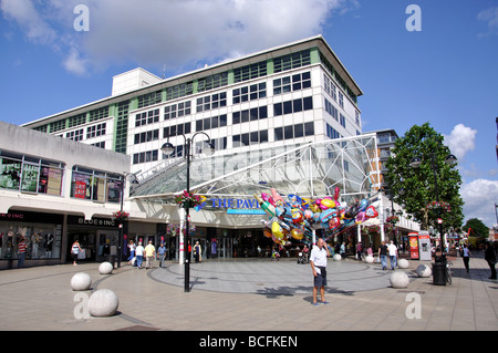 The Pavilions Shopping Centre, High Street, Uxbridge, London Borough of Hillingdon, Greater London, England, United Kingdom Stock Photo