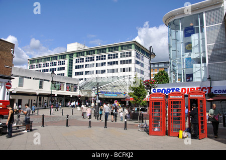 The Pavilions Shopping Centre, High Street, Uxbridge, London Borough of Hillington, Greater London, England, United Kingdom Stock Photo