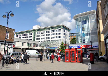 The Pavilions Shopping Centre, High Street, Uxbridge, London Borough of Hillington, Greater London, England, United Kingdom Stock Photo