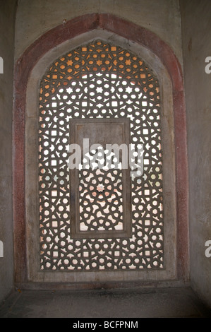 Isa Khan Mausoleum, Barber to Humayun on the site of Humayun's tomb,Punjab,Delhi,India Stock Photo