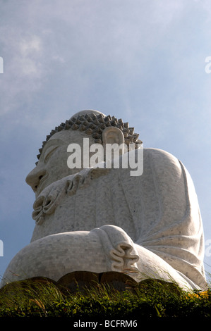 Marble big buddha image, Phuket Thailand Stock Photo - Alamy