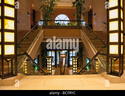 Lobby, Four Seasons Hotel, New York City, USA Stock Photo