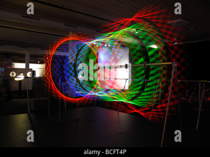 The Spinning Shaft (prism), Technorama Winterthur ZH Stock Photo