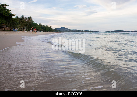 Chaweng Beach on Koh Samui, Thailand Stock Photo