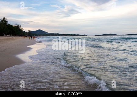 Chaweng Beach on Koh Samui, Thailand Stock Photo