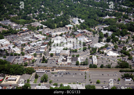 Aerial photo of Westfield, New Jersey. Union County USA United States ...