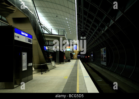 North Ryde Railway Station Sydney Australia. this station is on the Chatswood to Epping line. Stock Photo