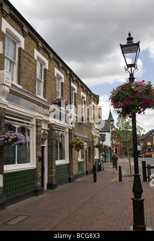 The Angel Public house, Sun Street, Waltham Abbey  Essex Stock Photo