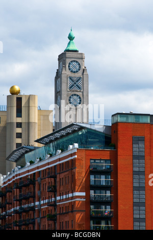 Oxo tower restaurant, Tower Wharf, London Stock Photo