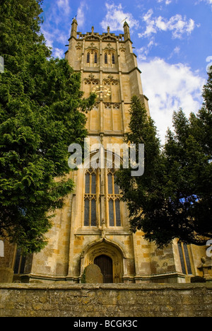 St James Church Tower Chipping Campden Stock Photo