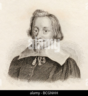 John Pym, 1584 to 1643.  English parliamentarian leader of the Long Parliament . Stock Photo