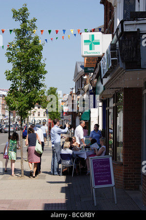 High Street Marlow Buckinghamshire May 2009 Stock Photo