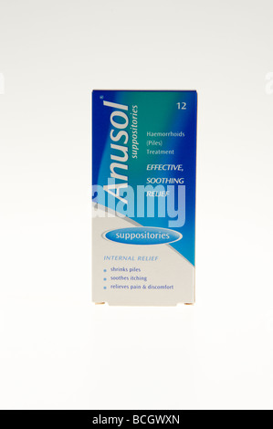 Suppositories for hemorrhoids Anusol