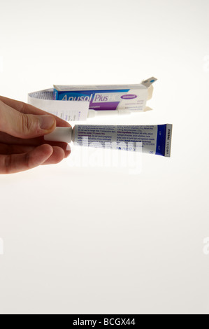 Anusol Haemorrhoid HC Plus ointment Stock Photo - Alamy
