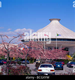 H.R. MacMillan Space Centre Planetarium and Vancouver Museum in Vanier Park, Vancouver, BC, British Columbia, Canada - Spring Stock Photo