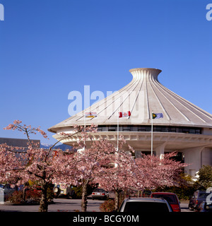 H.R. MacMillan Space Centre Planetarium and Vancouver Museum in Vanier Park, Vancouver, BC, British Columbia, Canada - Spring Stock Photo