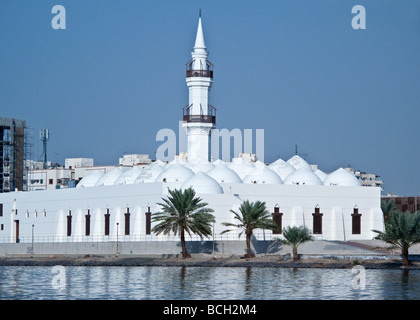 Jeddah the Lake Mosque in the old city center Stock Photo