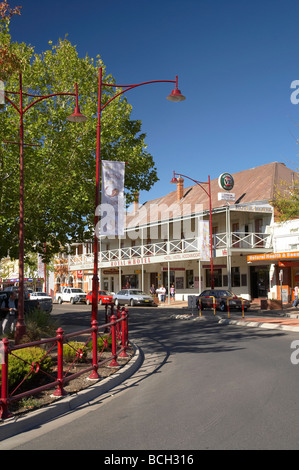 Royal Hotel Town Centre Tumut New South Wales Australia Stock Photo