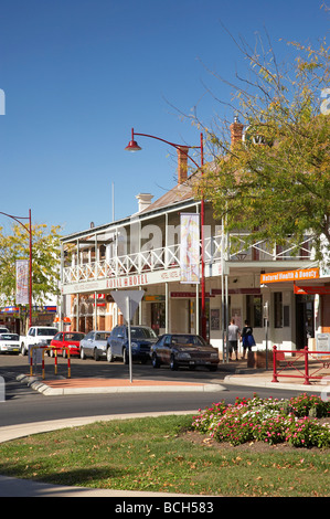 Royal Hotel Town Centre Tumut New South Wales Australia Stock Photo