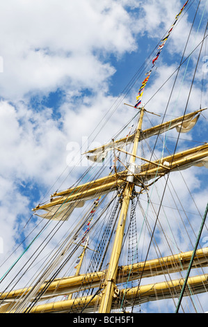 Large ships from Tall Ship Race 2022 event in Aalborg 2022 Stock Photo ...