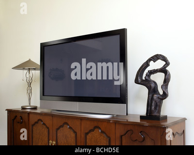 Flat screen television Stock Photo
