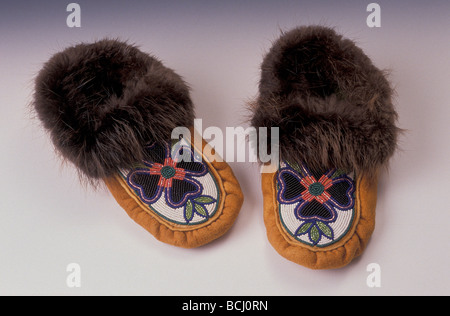 moose skin slippers
