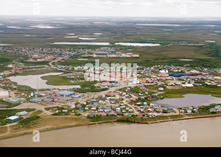 Bethel On The Kuskokwim River Stock Photo - Alamy