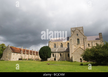 Hospital of St Cross Almshouse of Noble Poverty, Almshouses and Church of St Cross a private Chapel. Winchester Hampshire 2009 2000s UK HOMER SYKES Stock Photo