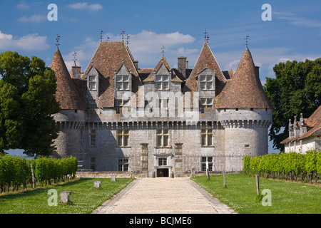 Chateau de Monbazillac, Dordogne, France Stock Photo