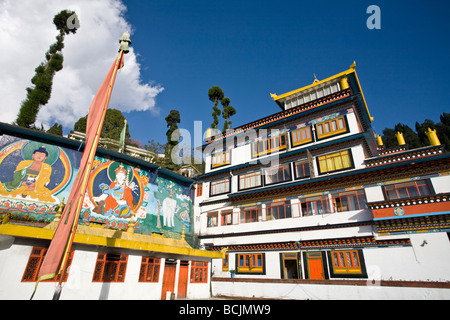 India, West Bengal, Darjeeling, Druk Sangag Choeling Monastery known as  Dali Monastery Stock Photo