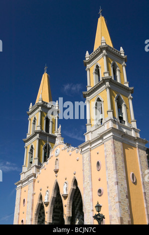 Mexico, Sinaloa State, Mazatlan, Old Mazatlan,  Cathedral Stock Photo